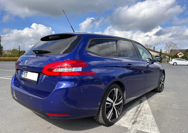 Peugeot 308 cena 49900 przebieg: 138632, rok produkcji 2018 z Krotoszyn małe 191